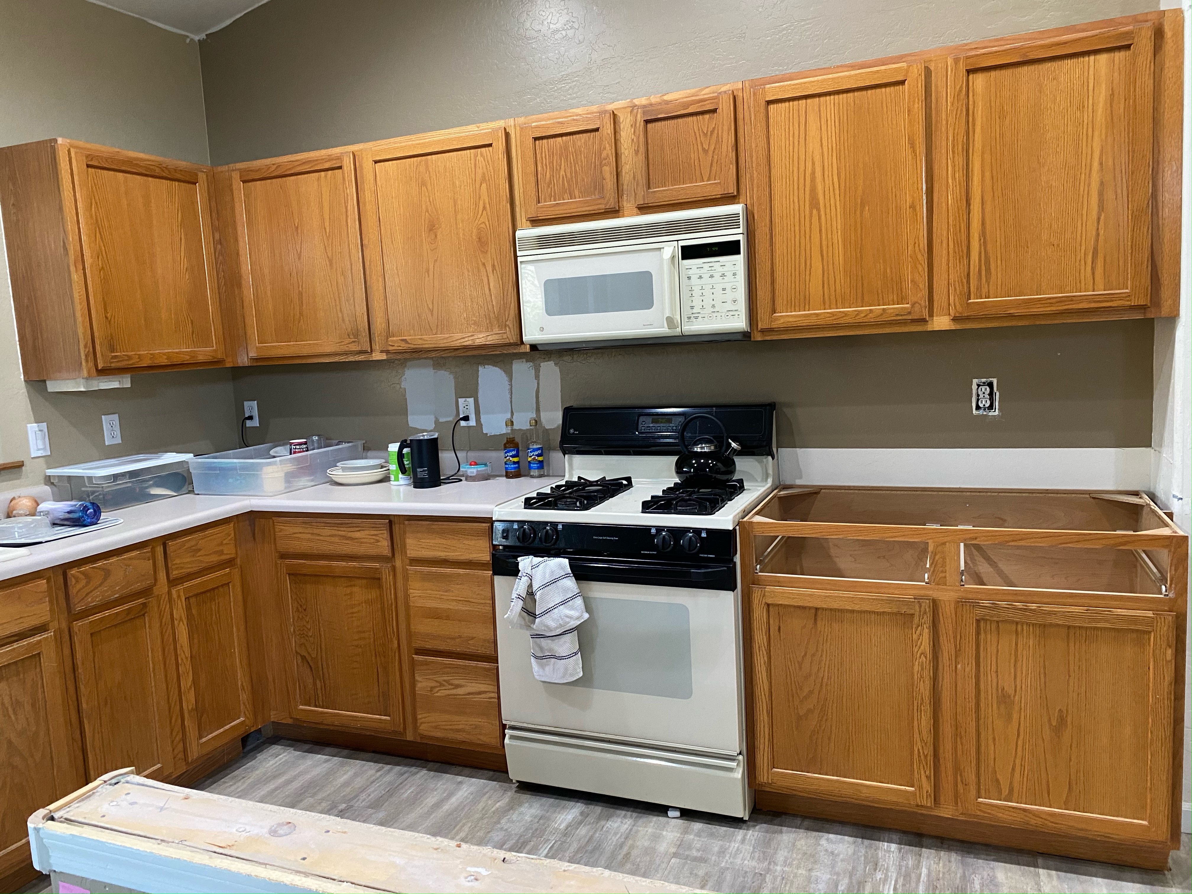 kitchen remodel before